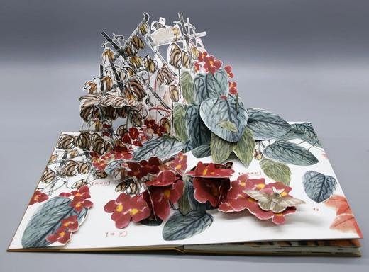 3D立体书：《齐白石老人的花园》，8开，齐白石著，荣宝斋出版社2023年一版一印，定价398，售价149元。 商品图9