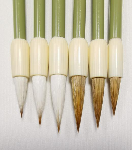 竹隐 （狼毫、兼毫）全能款毛笔，事宜：楷/草/行/隶/篆书/国画 商品图5