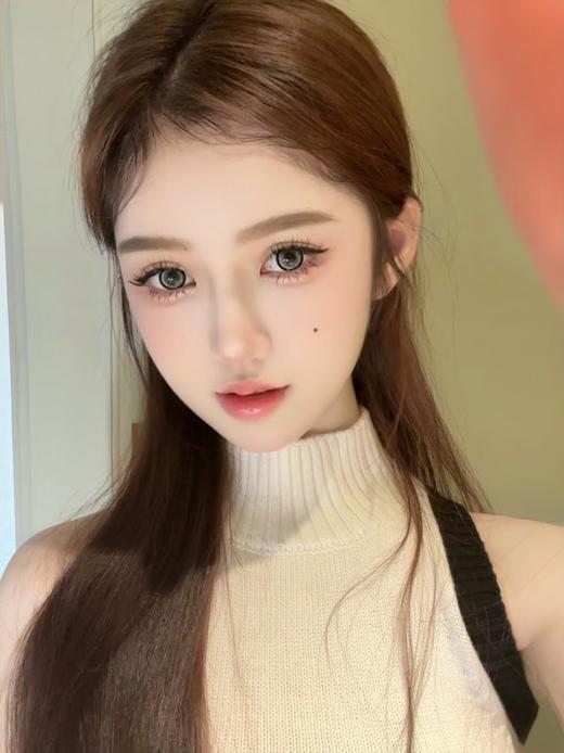 Jellydoll 月抛  幽灵娃娃/水晶娃娃 14.5mm 灰/蓝 拍下即为一副两片 商品图4