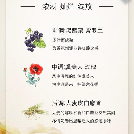 【中小样】祖玛珑香水(虞美人与大麦香型) 9ml Q香带喷头Jo Malone 商品图1
