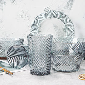 菲米生活 芊叶意璃玻璃餐具七件套FM-CF2301