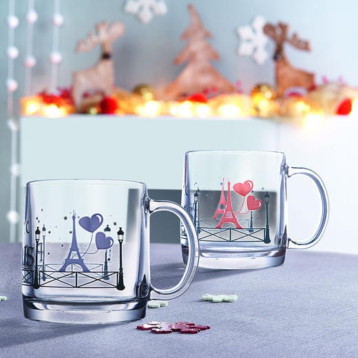 🎁乐美雅温感变色情侣对杯 商品图1