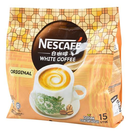 雀巢啡丝绒白咖啡（经典原味）495g/瓶 商品图1