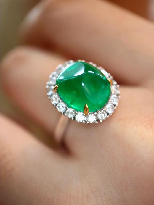 5.82ct 祖母绿戒指 商品图8