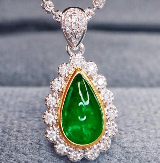 1.185ct 祖母绿吊坠 商品图3
