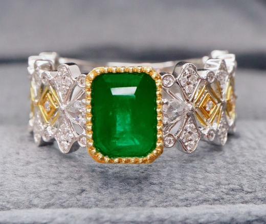 1.15ct 祖母绿戒指 商品图1