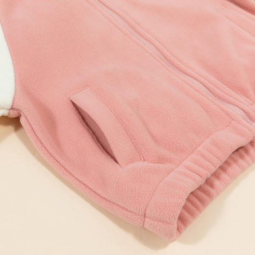 迪士尼冬季摇粒绒女童外套套装ZD3DT003 商品图5