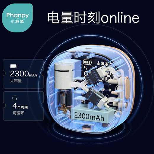 小雅象奕舒三代双边吸奶器电动母乳全自动吸乳挤奶器孕产妇拔奶器 商品图1