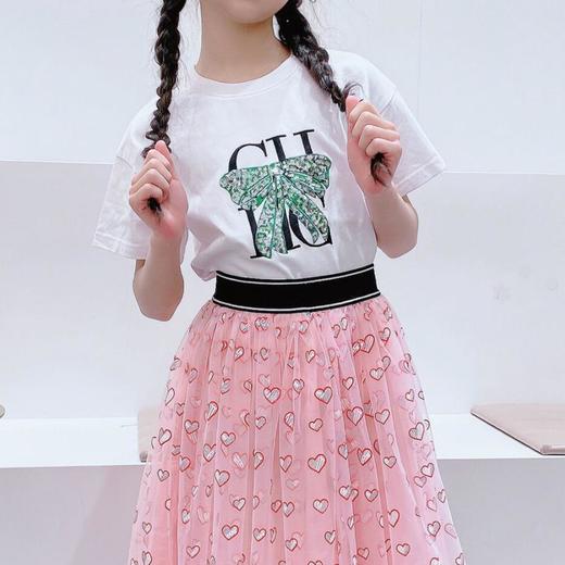 CHCH祈祈设计感清新活力女童纯棉T恤CN1G4B001 商品图6