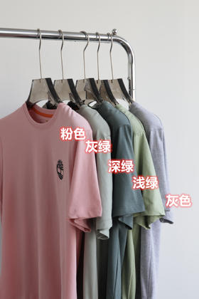 适合110-130斤 断码特清 T.B.L  前后印花 全棉圆领短袖体恤 TX359