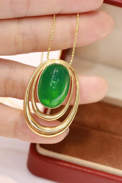 14.56ct 祖母绿吊坠 商品图7