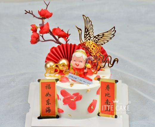 松鹤延年 祝寿款 纯动物奶油 商品图1