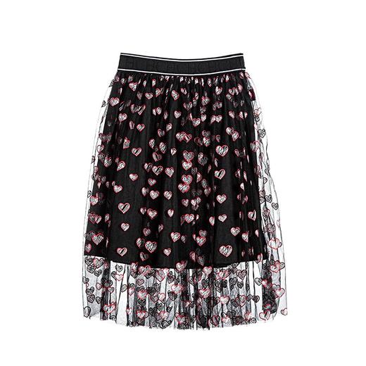 CHCH祈祈网纱可爱风女童雪纺半身裙CN1G4D001 商品图3