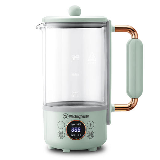 【美国西屋0.6升养生壶】Westinghouse西屋养生壶电水壶迷你养生杯办公室便携一体式保温煮茶器热水壶0.6L 商品图6