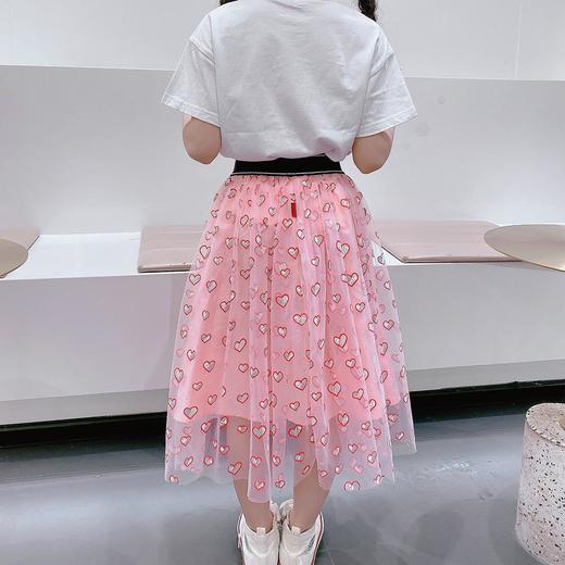 CHCH祈祈网纱可爱风女童雪纺半身裙CN1G4D001 商品图8