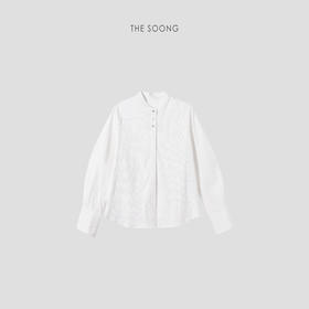 THESOONG |"普罗旺斯”100甄选棉麻混纺经典色织条纹衬衫外套HBCS3637