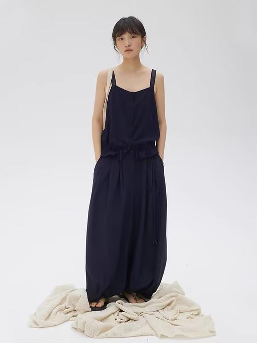 步履不停/4B11192C/短款抽绳收腰性感吊带背心 商品图2