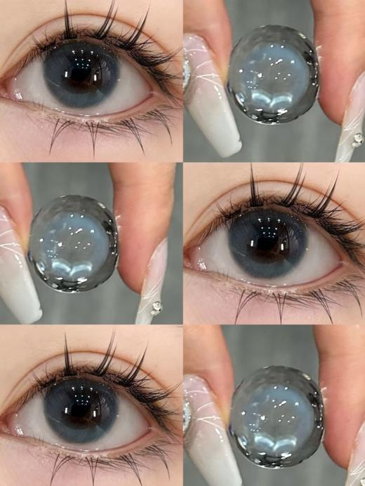 Jellydoll 月抛 樱花泪/冰玉蓝 14.2mm 拍下即为一副两片 商品图7