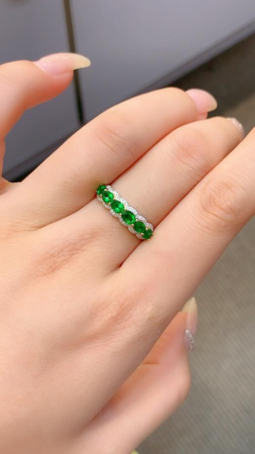 0.93ct 祖母绿戒指 商品图5