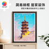 【折扣商品 不退不换】1200片 平面塑料拼图 H3711 闫杰-南京，鸡鸣寺的樱花 商品缩略图5