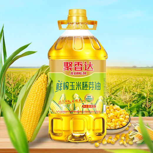 聚香达  鲜榨玉米胚芽油4.5L 商品图2