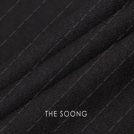 THESOONG|“衣橱必备”典藏加倍升级100%匹马棉圆领短袖T恤HWTX3829 商品图3