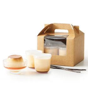 手工焦糖布丁礼盒(4入) Crème Caramel Box (4pcs)