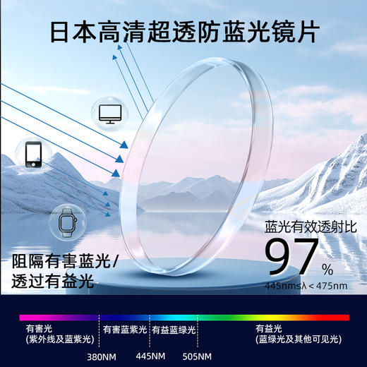 镜品堂鸡蛋折叠高清防蓝光老花镜 商品图6