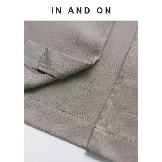 54586  IN AND ON  玫瑰故事 莱赛尔亚麻背心连衣裙 商品图7