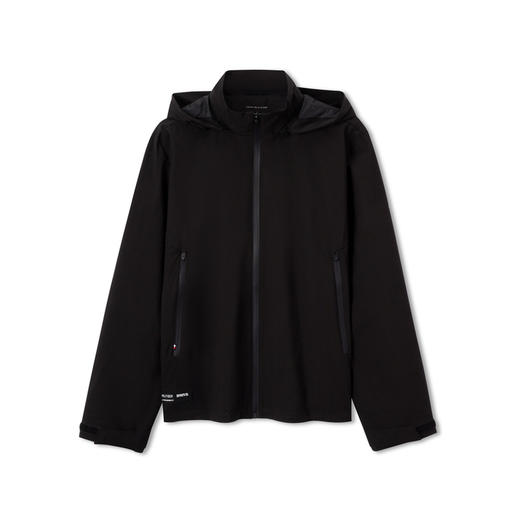 2024秋季新款 男士 防风防水暗格纹运动户外合身立领连帽可拆夹克外套 特惠 T-1218 商品图4