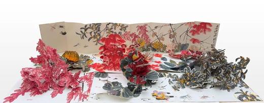 3D立体书：《齐白石老人的花园》，8开，齐白石著，荣宝斋出版社2023年一版一印，定价398，售价149元。 商品图7