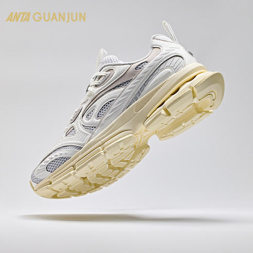 【36/36.5/37.5码断码】安踏冠军AG-G01丨运动鞋男女2024新款休闲复古老爹鞋122418805A【库存有限，如无货将做退款，介意慎拍！】 商品图0