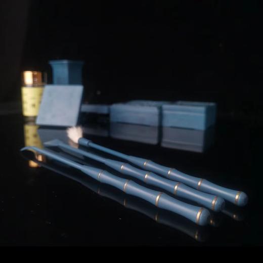 方形祥云烧蓝香道9件套香道打香篆活动套装礼盒装 商品图3