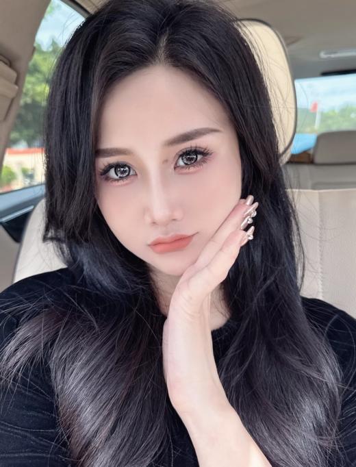 Jellydoll 月抛 水光露珠/清水芙蓉 黑/绿 14.2mm 拍下即为一副两片 商品图1