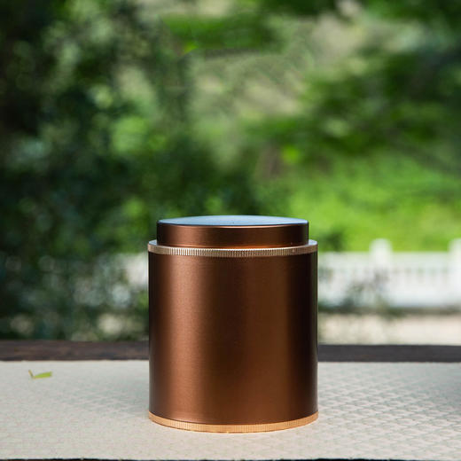 尊享皮盒【合金小单罐+杯•咖色】63元一套/一件16套/约装二两左右 商品图4