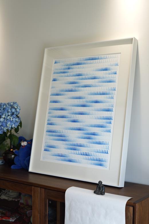 千fo系列限量艺术版画  艺术家柯曼经典画作 收藏证书+艺术家签名 +千佛图临摹套件  授权花花艺术客DU家代理 限定收藏级版画 版数售完即止 版数售完不再宣发 花花艺术客厅赠予供fo定制设计款香插 商品图9