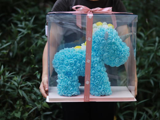独角兽永生花七夕情人节礼物 商品图0
