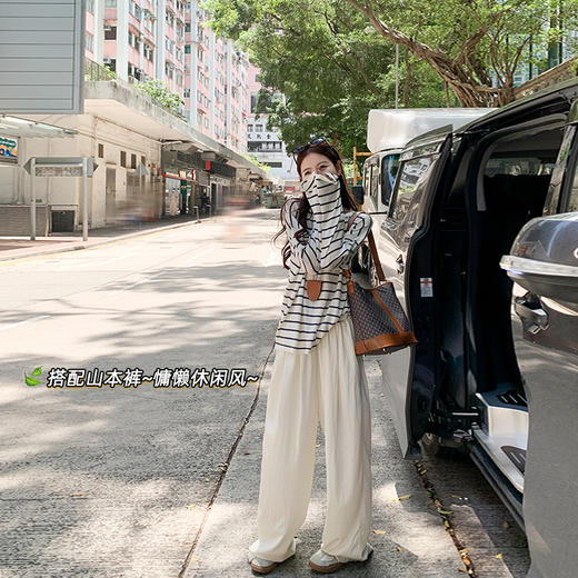 <曾小咸推荐>条纹长袖针织 商品图3