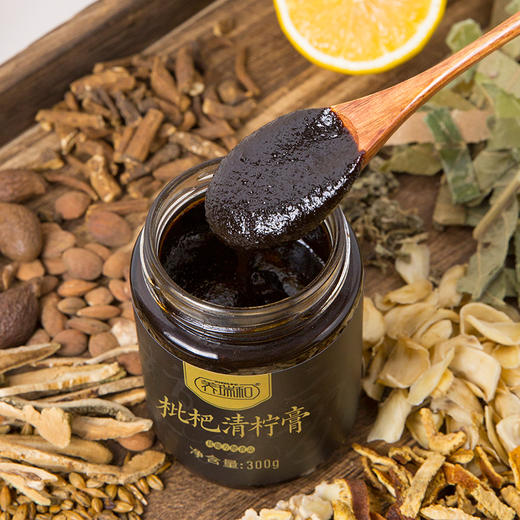 养瑞和丨枇杷清柠膏300g/瓶·赠勺·上火嗓干咳咳膏方膏滋·柠檬枇杷叶胖大海麦芽橘皮百合 商品图5