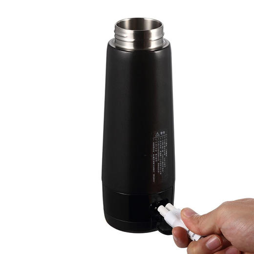 大宇（DAEWOO） 便携式迷你烧水杯家用旅行泡茶电热水杯 D6耀黑 0.3L 商品图9