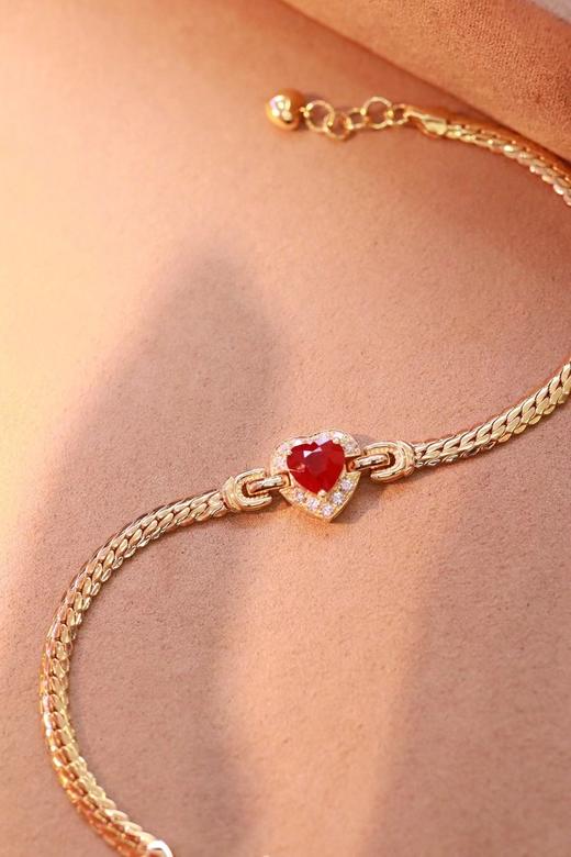 0.99ct 红宝石手链 商品图6