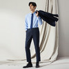 【婚礼季/高端系列】柒牌西装男士套装秋冬新款含羊毛色织格商务休闲礼服	127C70240 商品缩略图4