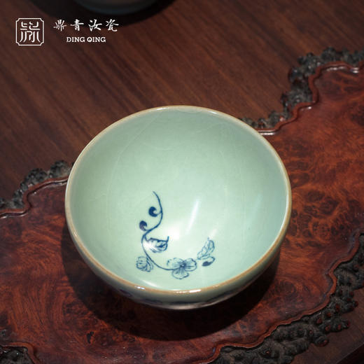 问鼎鼎青青花束罗杯（万寿福延）（缺货） 商品图1