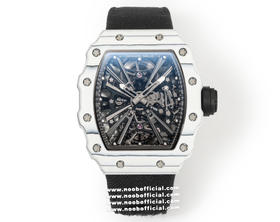 🔥私人定制版纯进口Ntpt碳纤维材质🔥
【理查米尔】RM12-01 一体陀飞轮腕表，材质均为碳纤维与石英纤维材质表壳，分别三种颜色款式：纯黑碳纤维、碳纤维+红色石英纤维、碳纤维+白色石英纤维