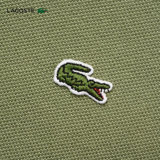 Lacoste法国鳄鱼女装新款纯棉舒适休闲短袖连衣裙直筒裙EF7767-10 商品图3