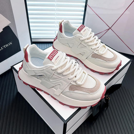 【新款老爹鞋女ins】韩版学生潮鞋厚底增高休闲运动鞋 潮流休闲鞋 商品图7