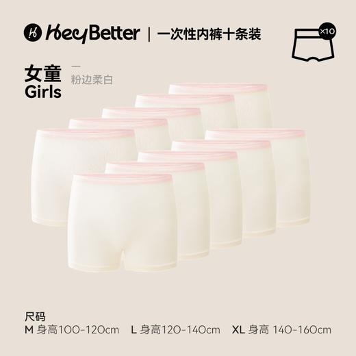 (包邮)HeyBetter一次性平角内裤十条装(两种颜色） 商品图0