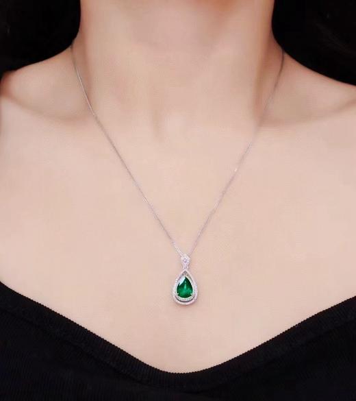 1.86ct 祖母绿吊坠 商品图4