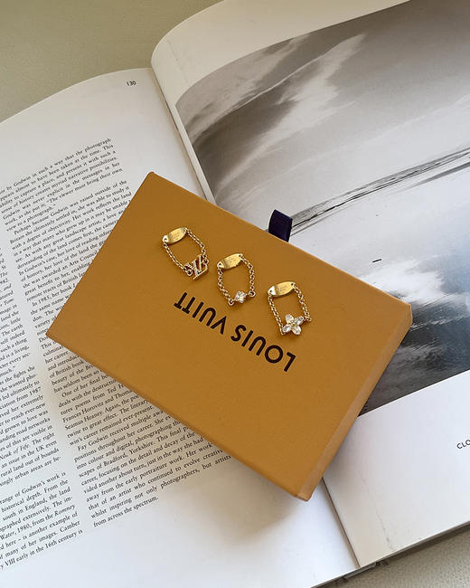 现货 THS 7.27-无 驴家 新款字母老花三合一戒指 CU1216 商品图2