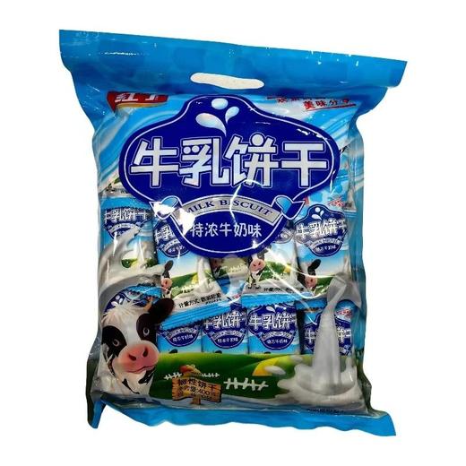 红了牛乳饼(袋)400g 商品图0